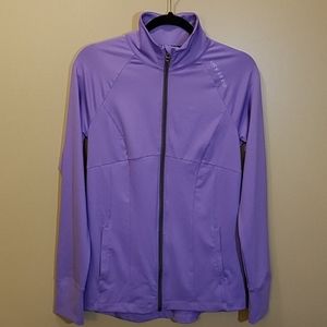 Purple under armour jacket